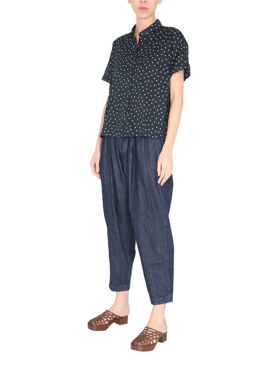 YMC Sylvian Cropped Trousers