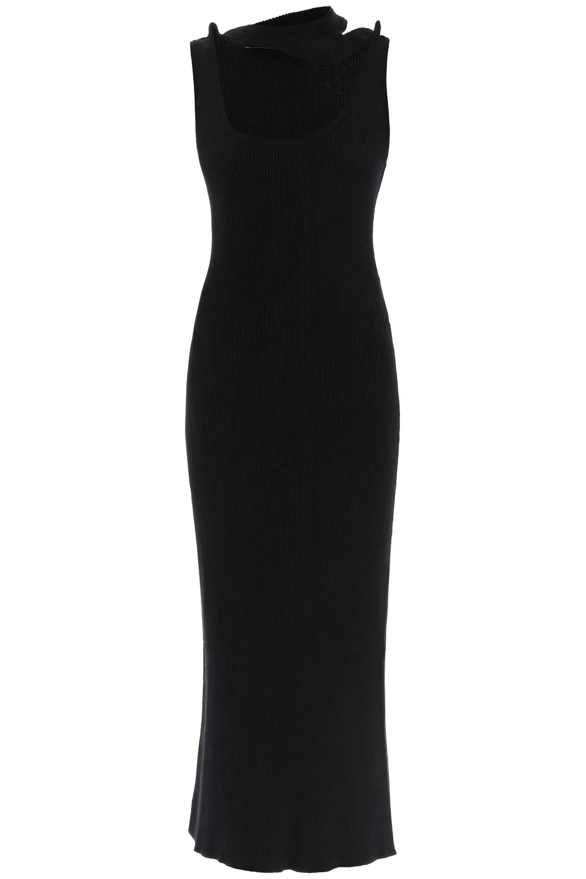 Y/Project Three Collar Knit Tank Dress